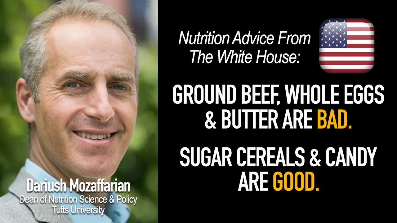 Head Of Biden’s Nutrition Conference Summit Says Highly-Processed & Sugary Junk Food Is Better Than Beef & Eggs